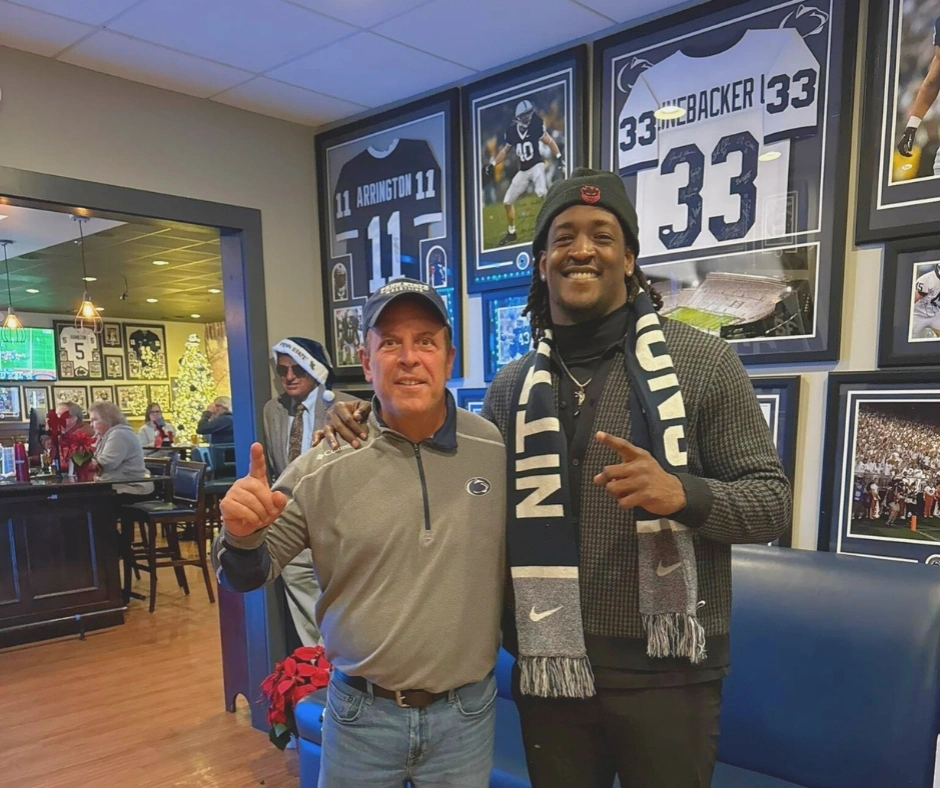 Pat Romano with Khalil Dinkins at Happy Valley Live