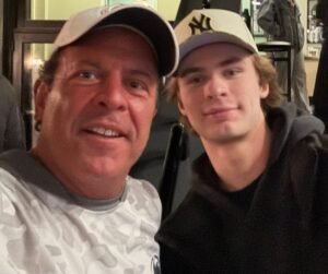 Gavin McKenna visiting Happy Valley LIVE. A restaurant & sports bar in State College, PA